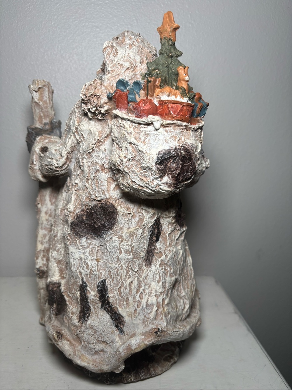 BirchBark Rustic Santa - Picture 5 of 12